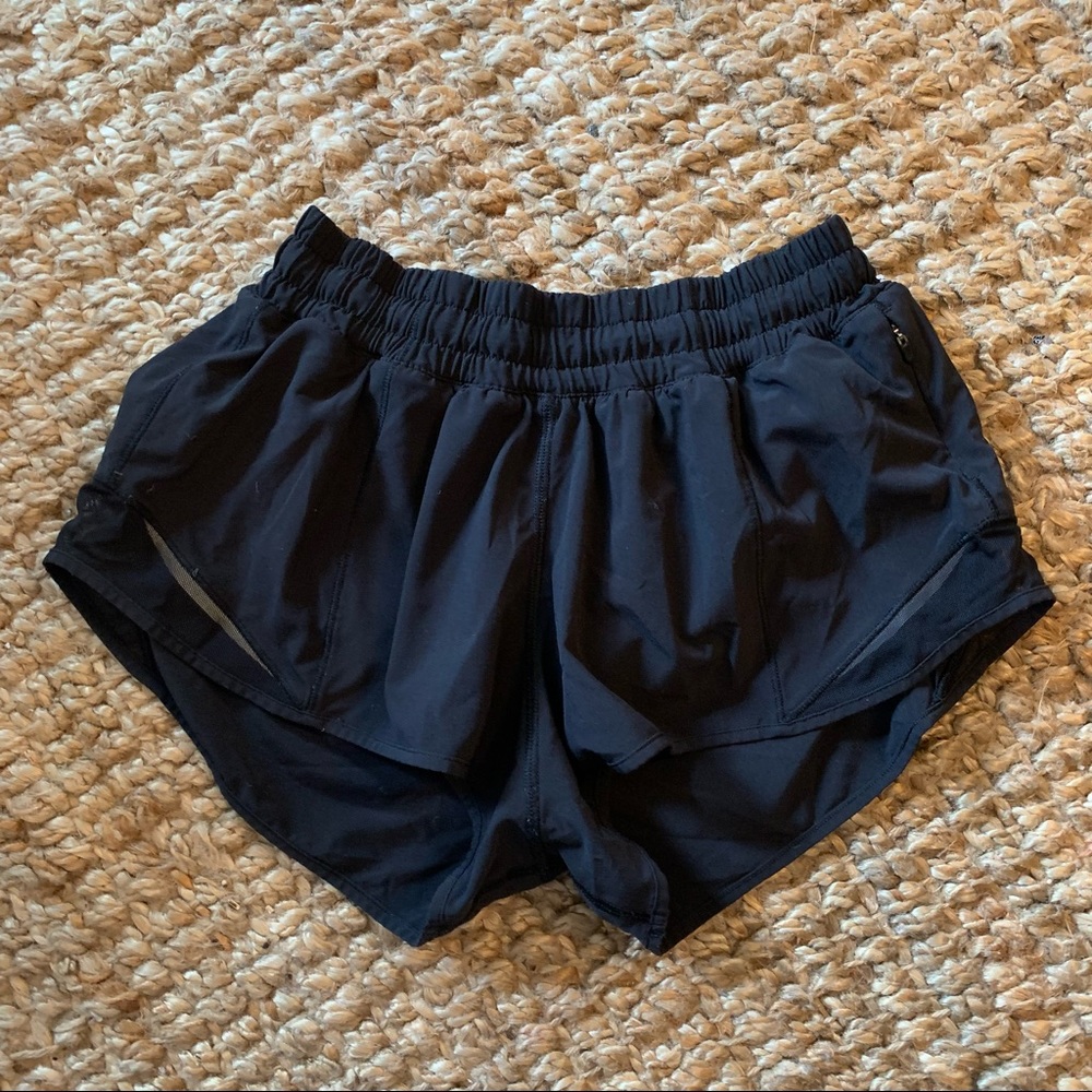 Lulu Lemon Black Athletic Shorts